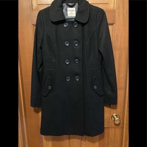 Old Navy Black wool Car Coat
